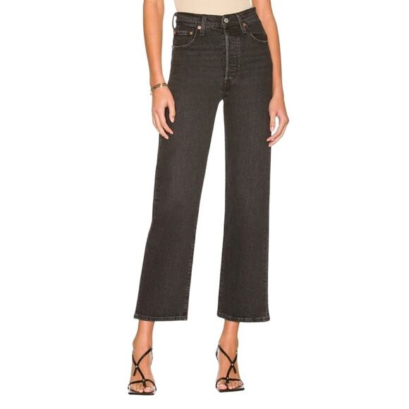 Levi's Ribcage Jeans Straight Ankle - Picture 14 of 14